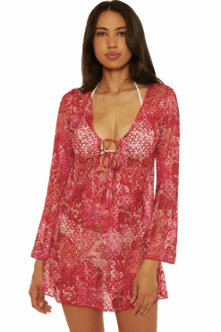 Becca Tunics>BALI PULLOVER TUNIC |MULTI