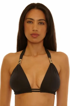 Becca D-Bra|Triangle>COLOR CODE D SLIDER |BLACK