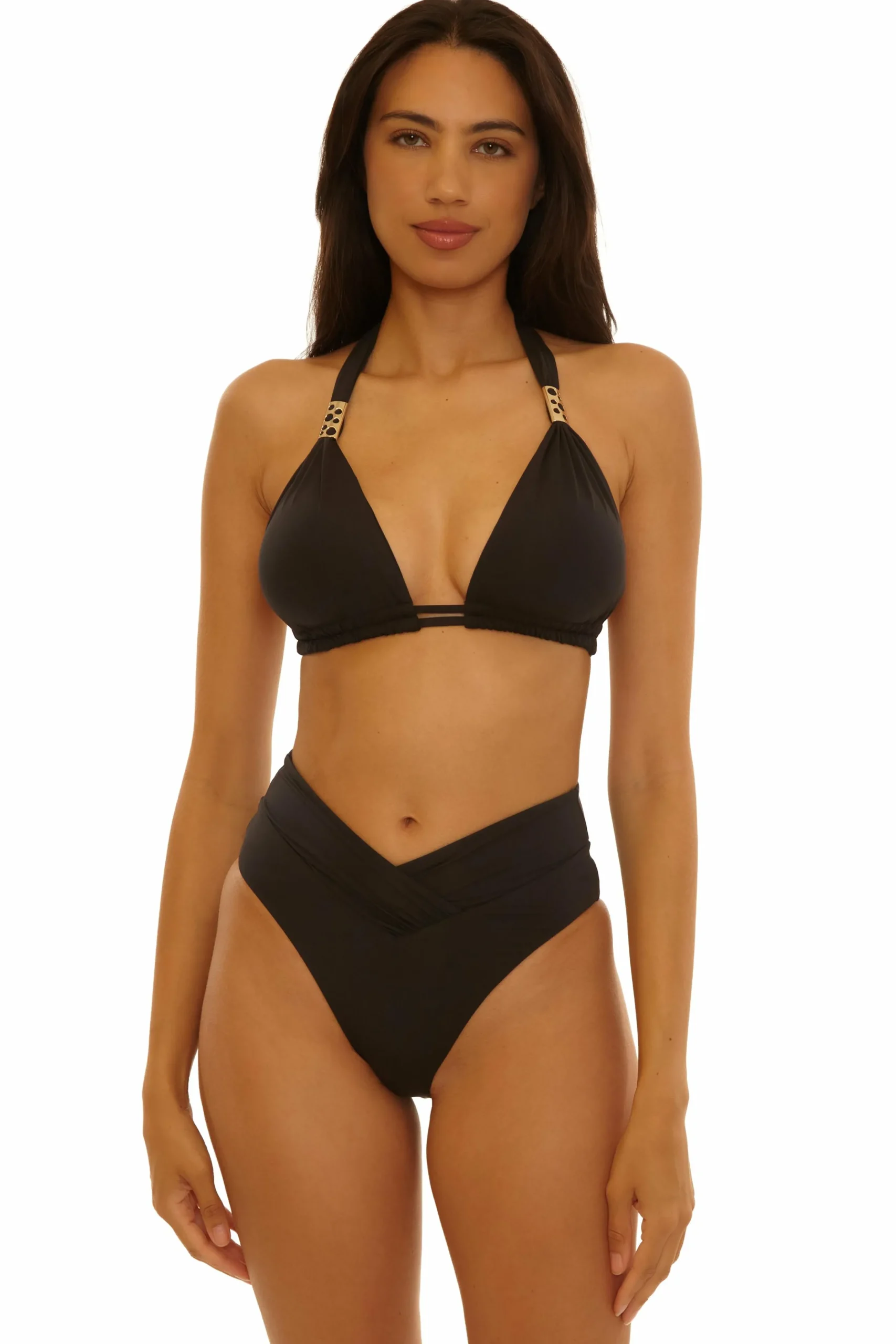 Becca High Waist>COLOR CODE FRENCH CUT |BLACK