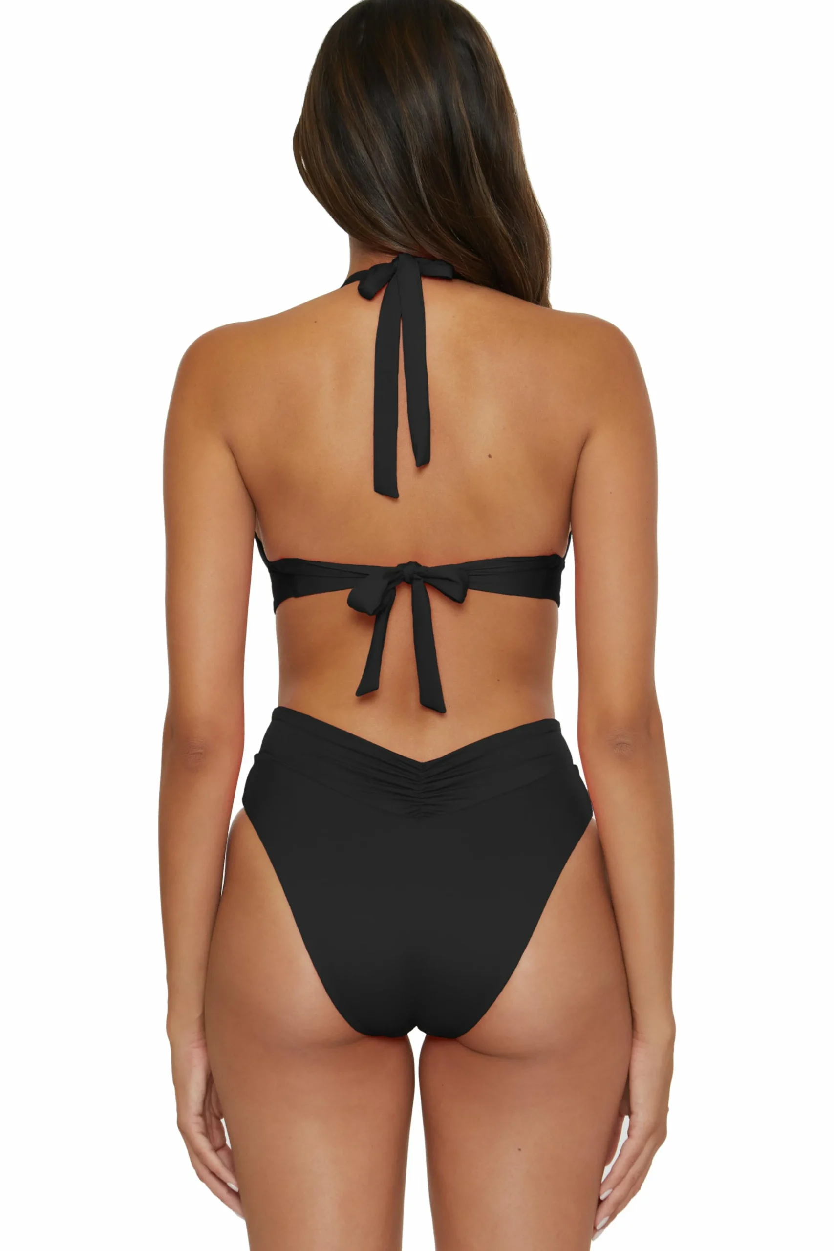 Becca High Waist>COLOR CODE FRENCH CUT |BLACK