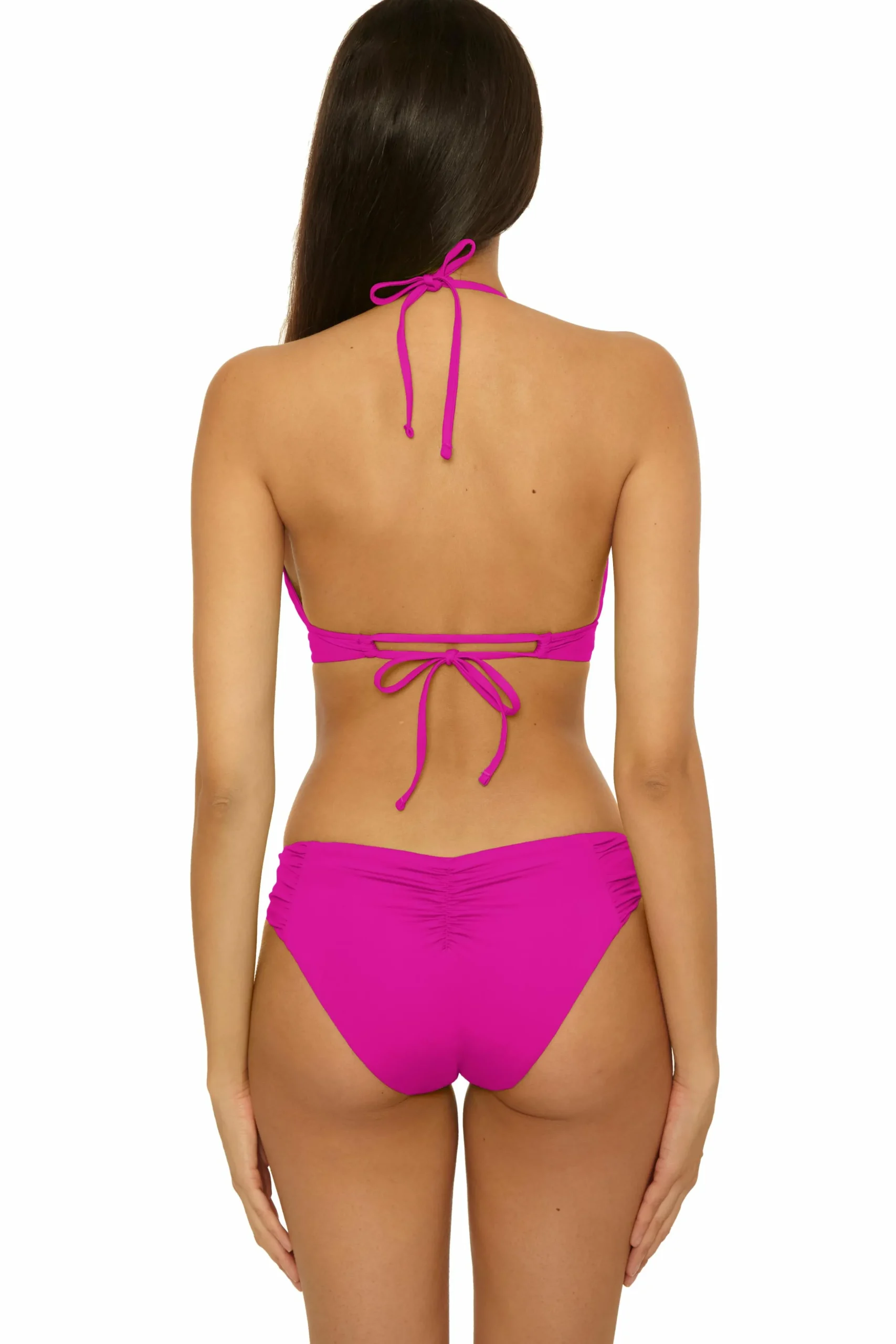 Becca D-Bra|Halter>COLOR CODE HALTER TOP |HIBISCUS|MEADOW