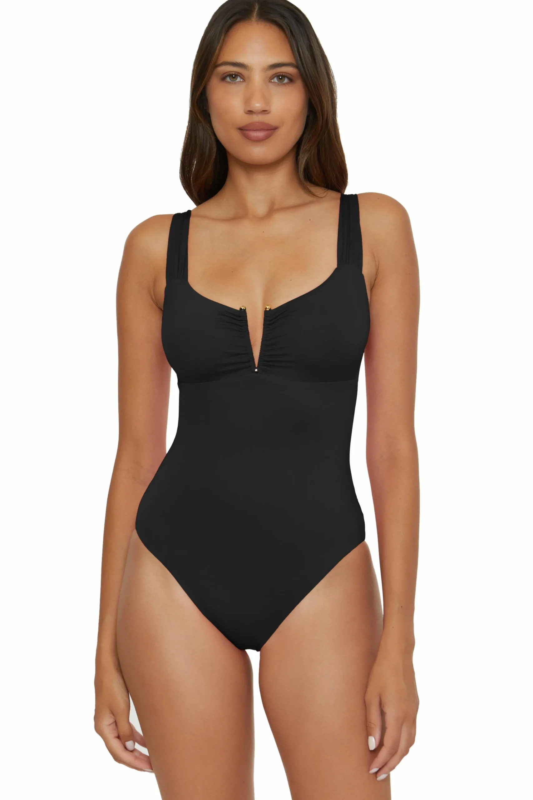 Becca Plunge Neck>COLOR CODE 1PC V-WIRE |MINERAL|WHITE|ORCHID|BLACK|DEEP BLUE
