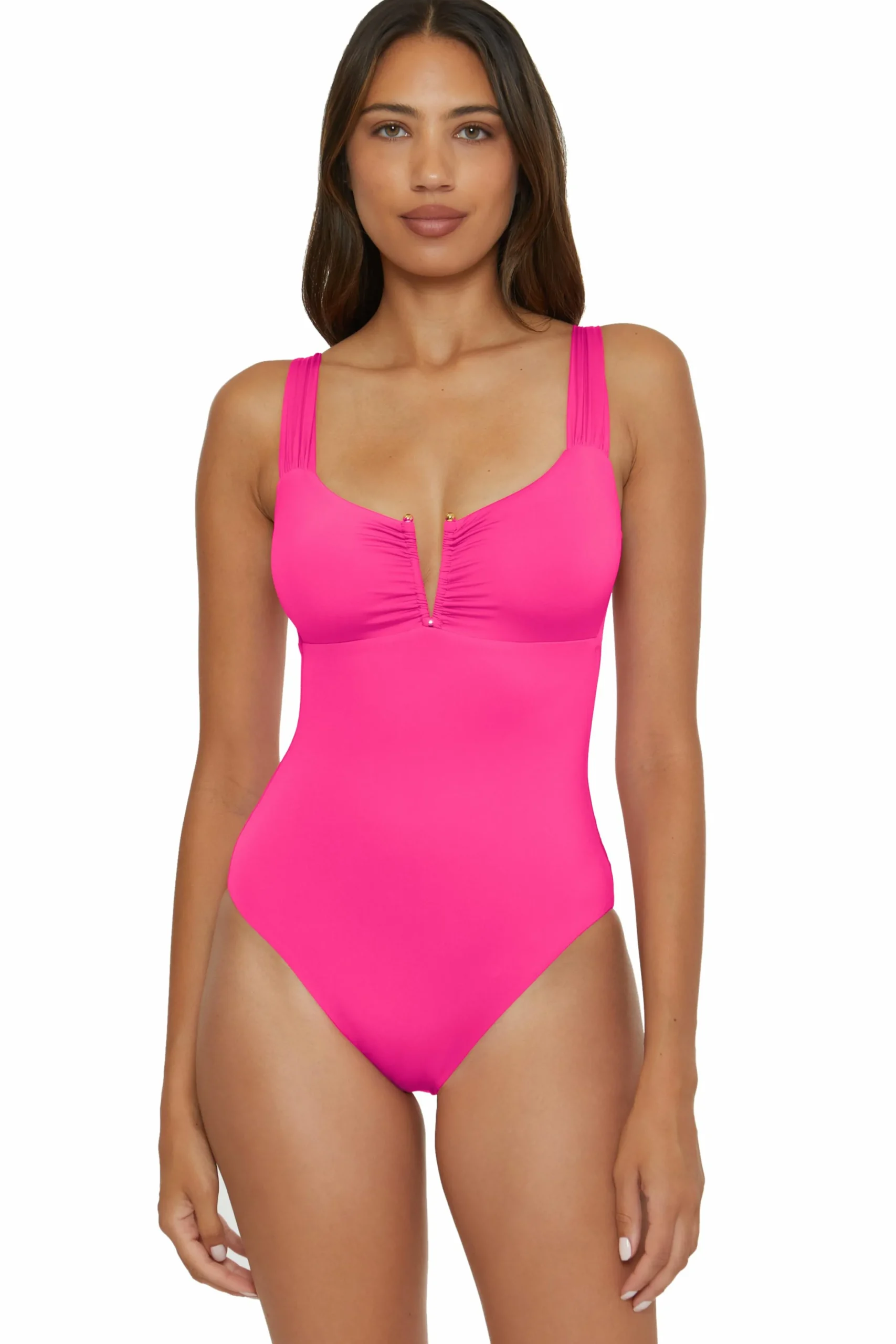 Becca Plunge Neck>COLOR CODE 1PC V-WIRE |MINERAL|WHITE|ORCHID|BLACK|DEEP BLUE