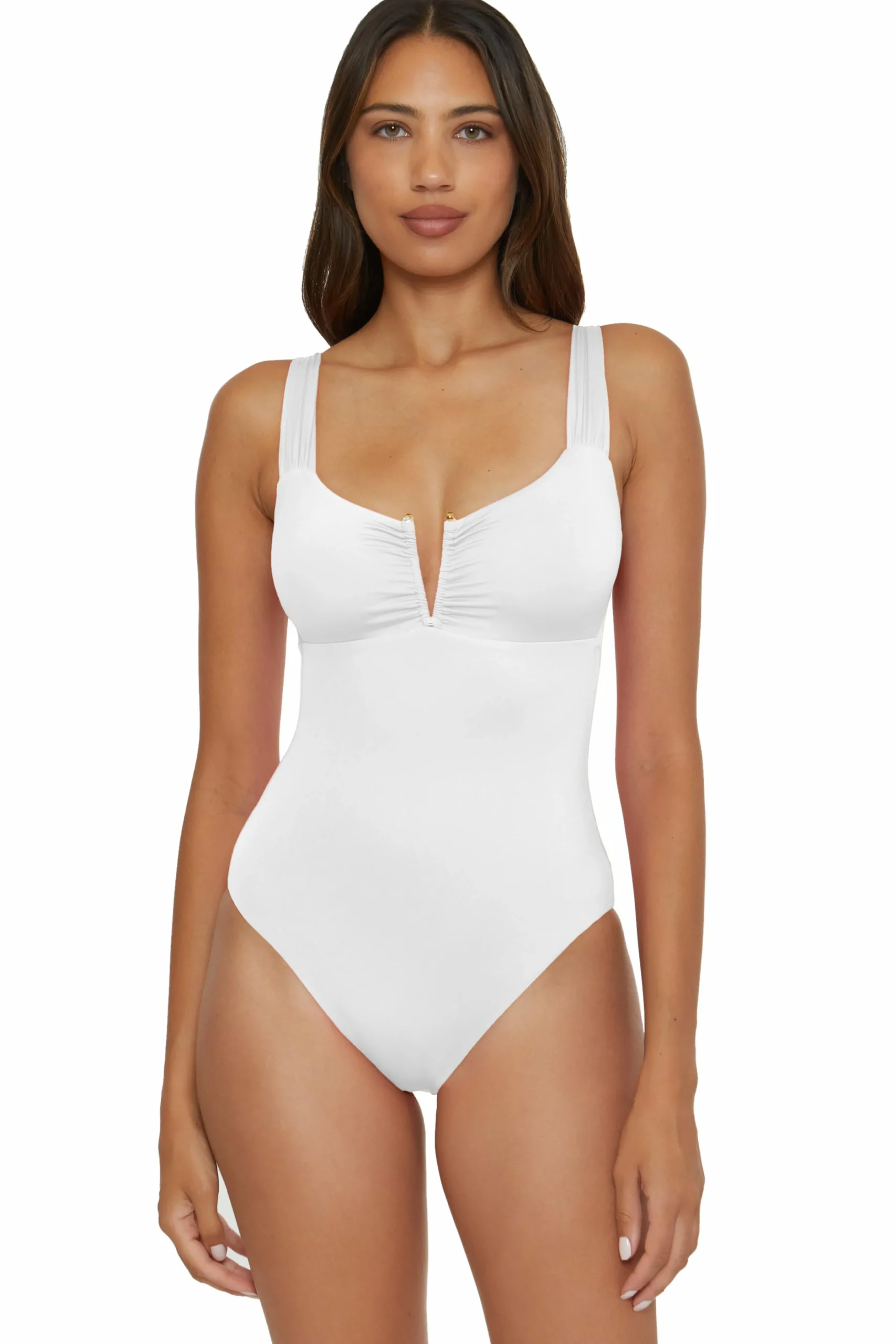 Becca Plunge Neck>COLOR CODE 1PC V-WIRE |MINERAL|WHITE|ORCHID|BLACK|DEEP BLUE