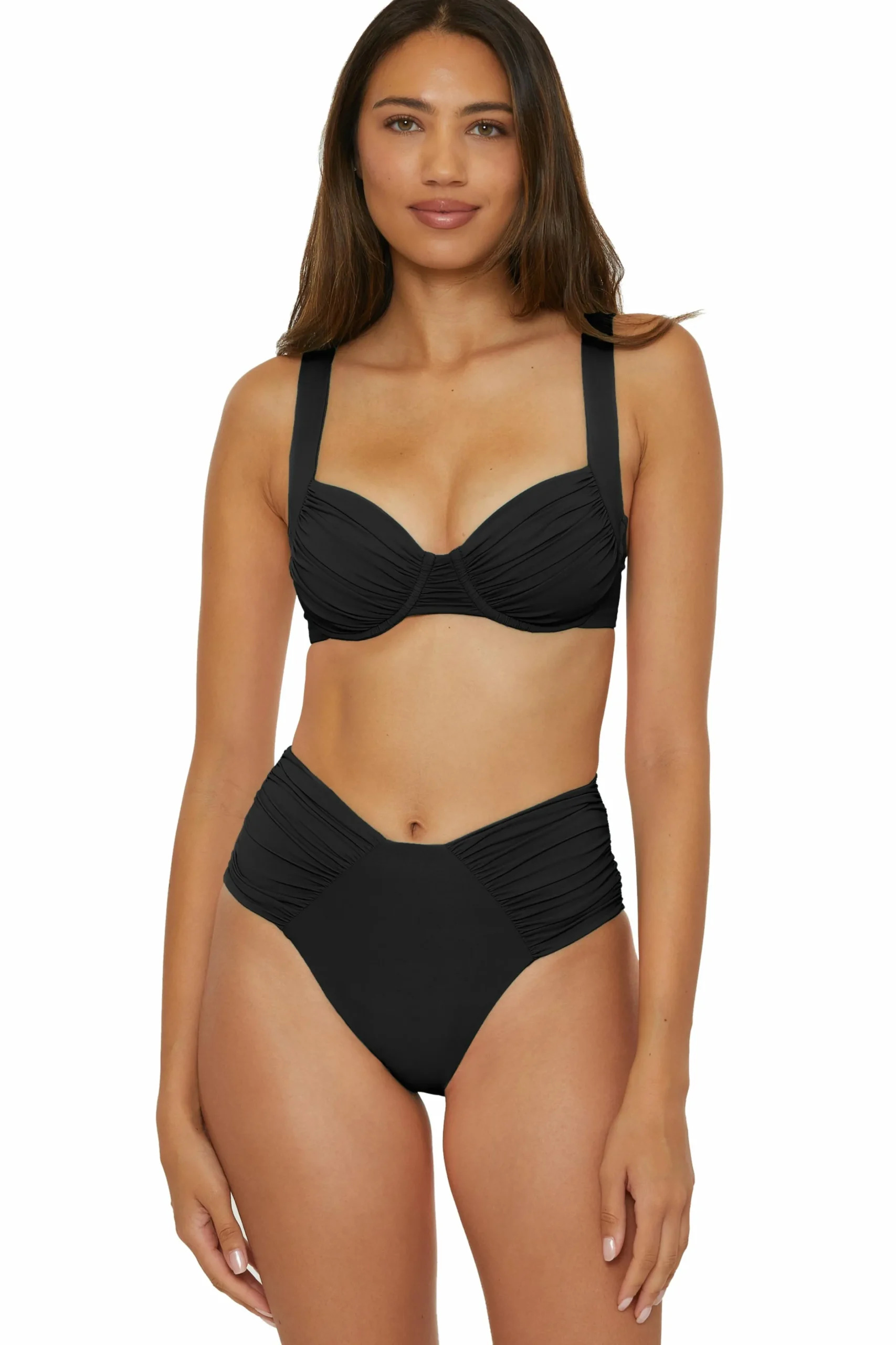 Becca D-Bra|Reversible / Multi-Way>COLOR CODE UNDERWIRE |AZALEA|EMERALD|CORAL REEF|BLACK