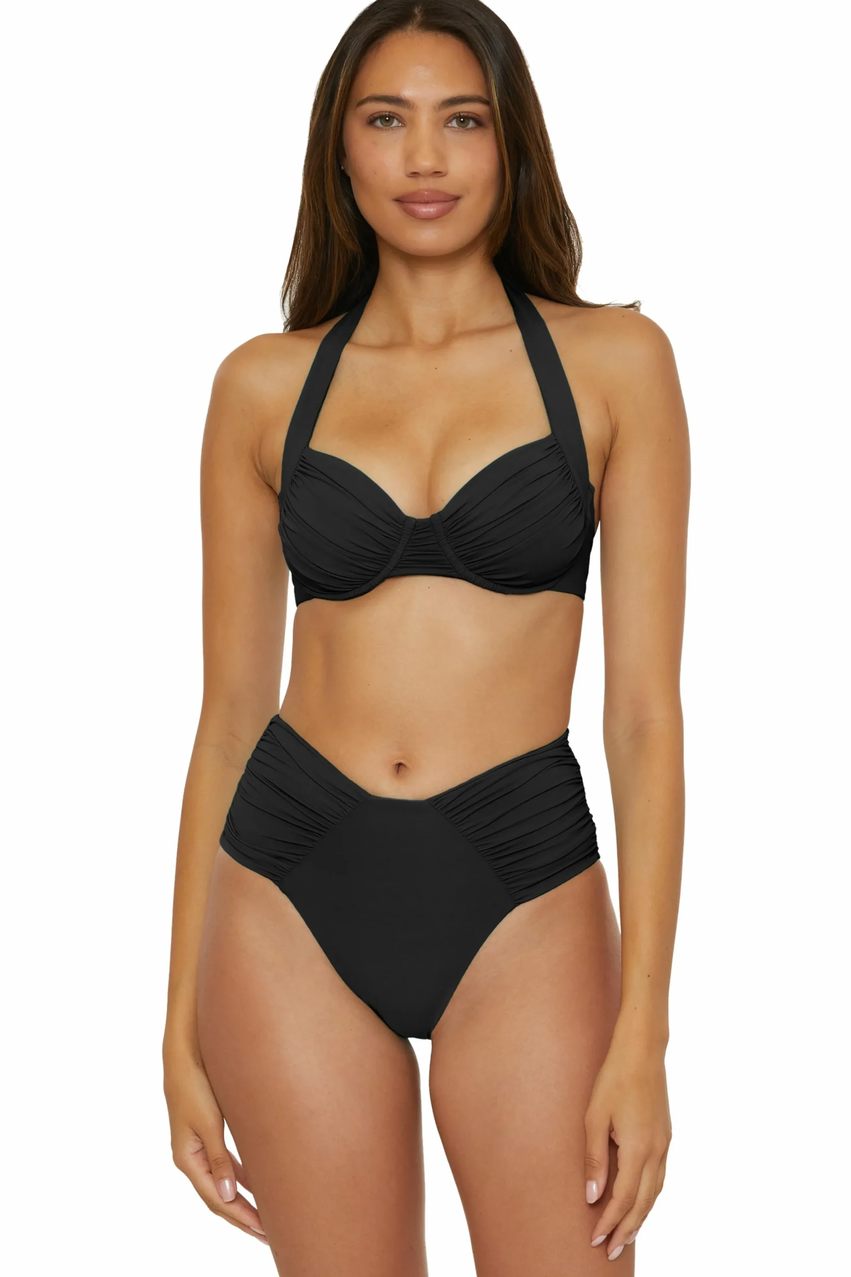 Becca D-Bra|Reversible / Multi-Way>COLOR CODE UNDERWIRE |AZALEA|EMERALD|CORAL REEF|BLACK