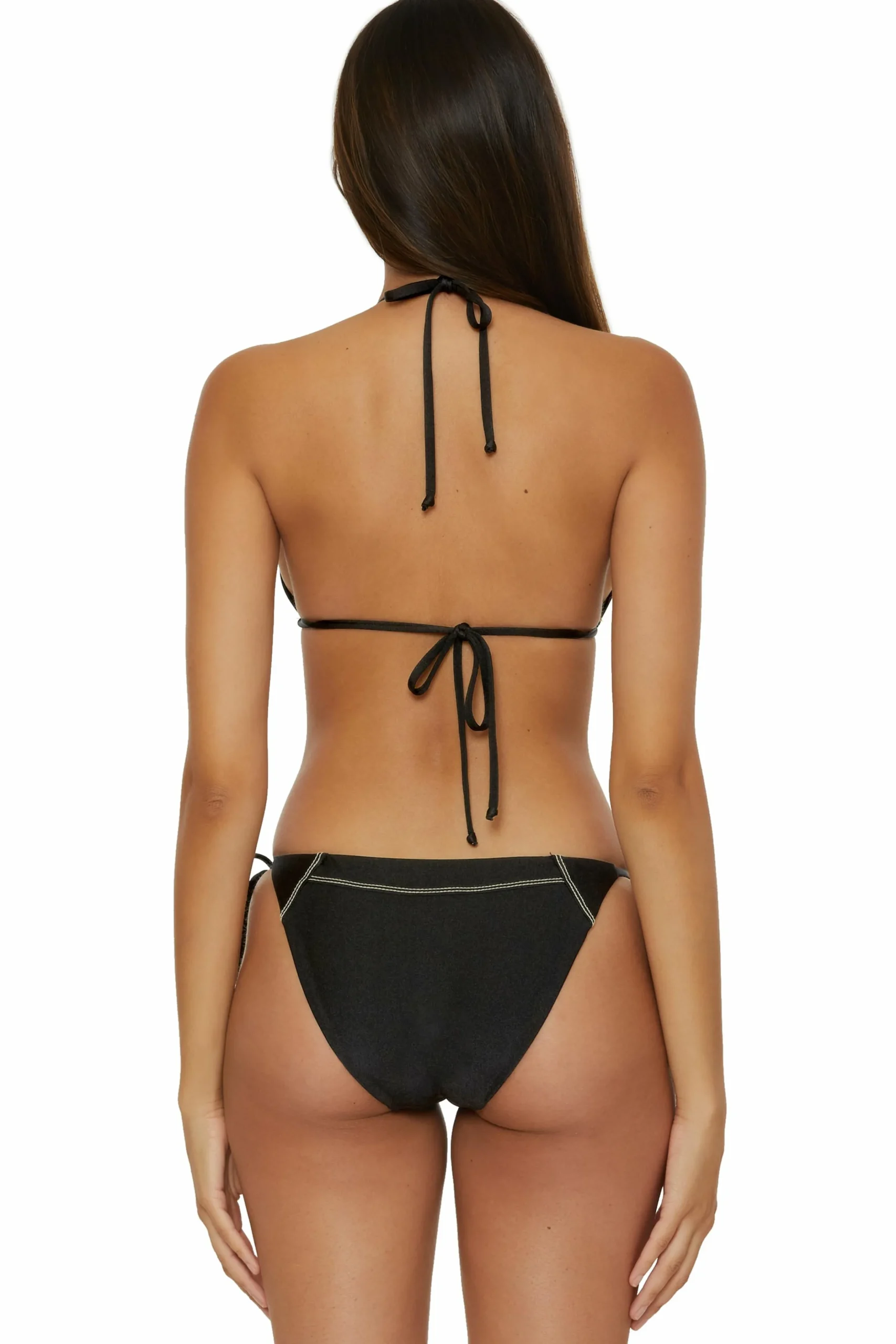 Becca D-Bra|Triangle>COLOR SHEEN TRIANGLE |AUBERGINE|BLACK