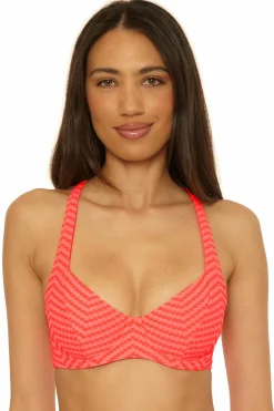 Becca D-Bra|Underwire Bra>CONNECT UNDERWIRE TOP |DRAGON FIRE
