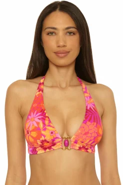 Becca D-Bra|Halter>COPACABANA HALTER TOP |MULTI