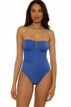 Becca Bandeau 1Pc>GOLDEN ISLE ONE PIECE |LAPIS|MOCHA