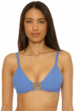 Becca D-Bra|Bralette>MODERN EDGE BRALETTE |COASTAL