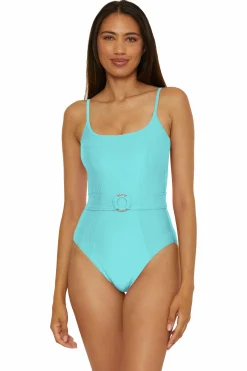 Becca Scoop / Square Neck 1Pc>MONTE CARLO ONE PIECE |OASIS|AZALEA