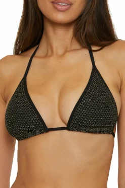 Becca D-Bra|Triangle>NETWORK TRIANGLE TOP |BLACK