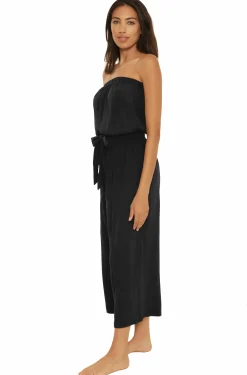 Becca Jumpsuits>PONZA JUMPSUIT |BLACK