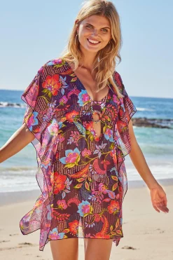 Becca Tunics>PORTOFINO TUNIC |MULTI