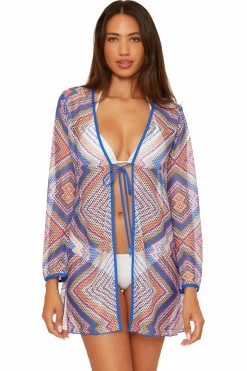 Becca Front-Tie Covers|Tunics>SUMMER BREEZE TUNIC |MULTI