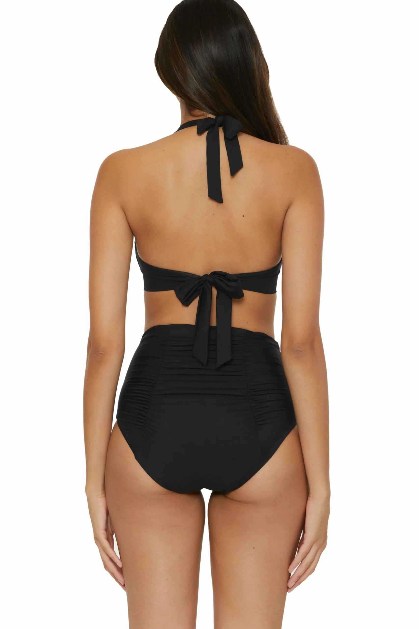 Becca High Waist>VINTAGE HI-WAIST PANT |BLACK